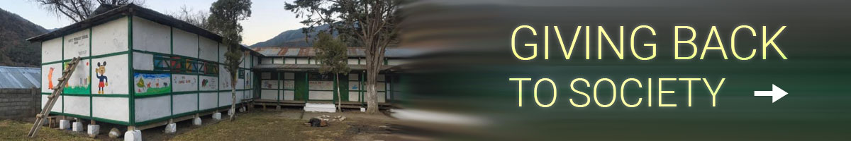 Giving back to society