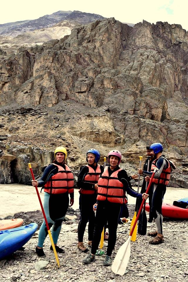 Geared Up for Rafting