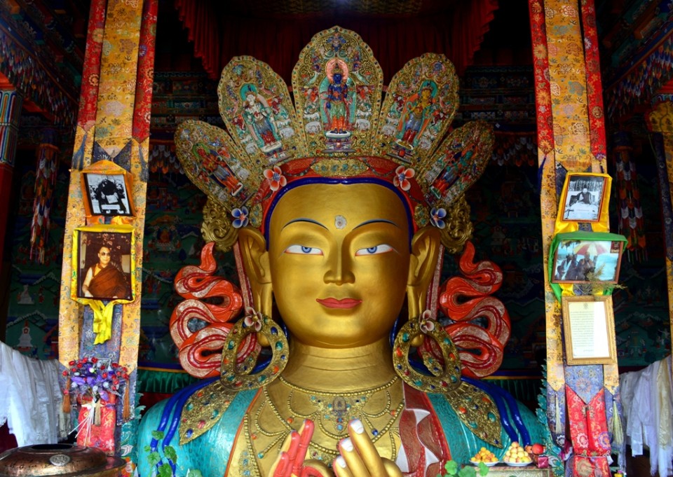 At Thiksay Monastery