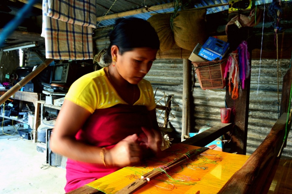 A week is needed to complete one shawl